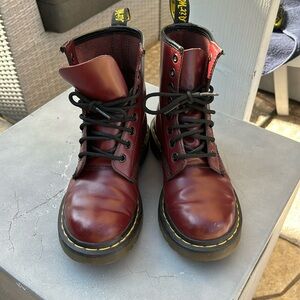 Dr. Martens 1460 Smooth Leather Lace Up Boots
